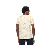 Polo T-Shirt AOP Camel